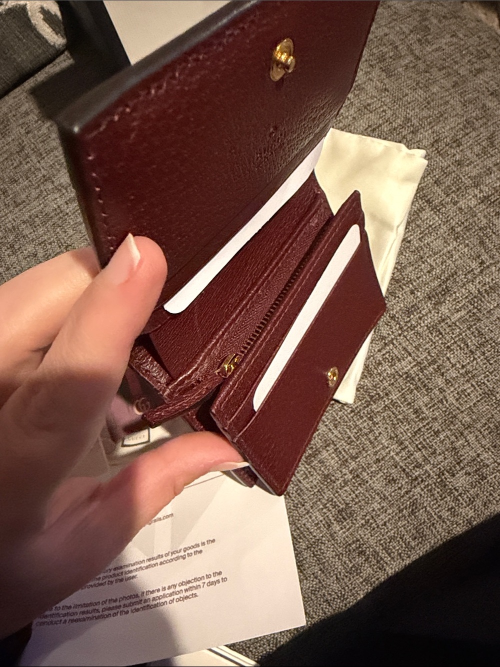 Gucci Ophidia Wallet w/COA - Picture 12 of 13